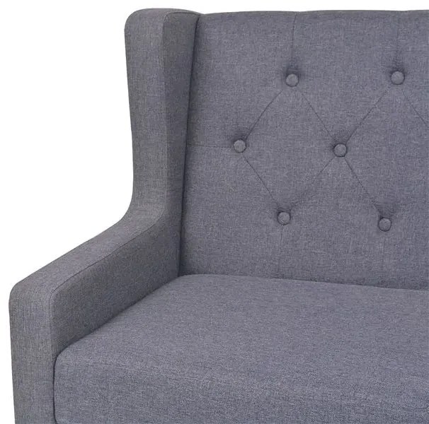 Dwuosobowa sofa Faselo 2G - szara