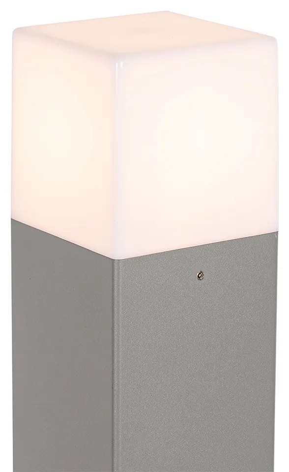 Zewnetrzna Nowoczesna lampa podłogowa zewnętrzna szara 70 cm IP44 - Denmark Nowoczesny Oswietlenie zewnetrzne