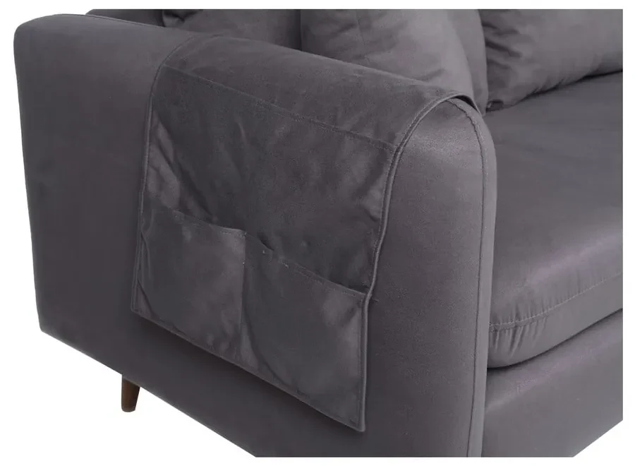 Szara sofa 215 cm Sofia – Balcab Home