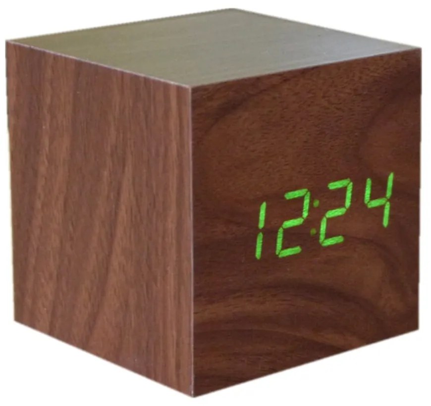 Budzik cyfrowy Cube Click – Gingko