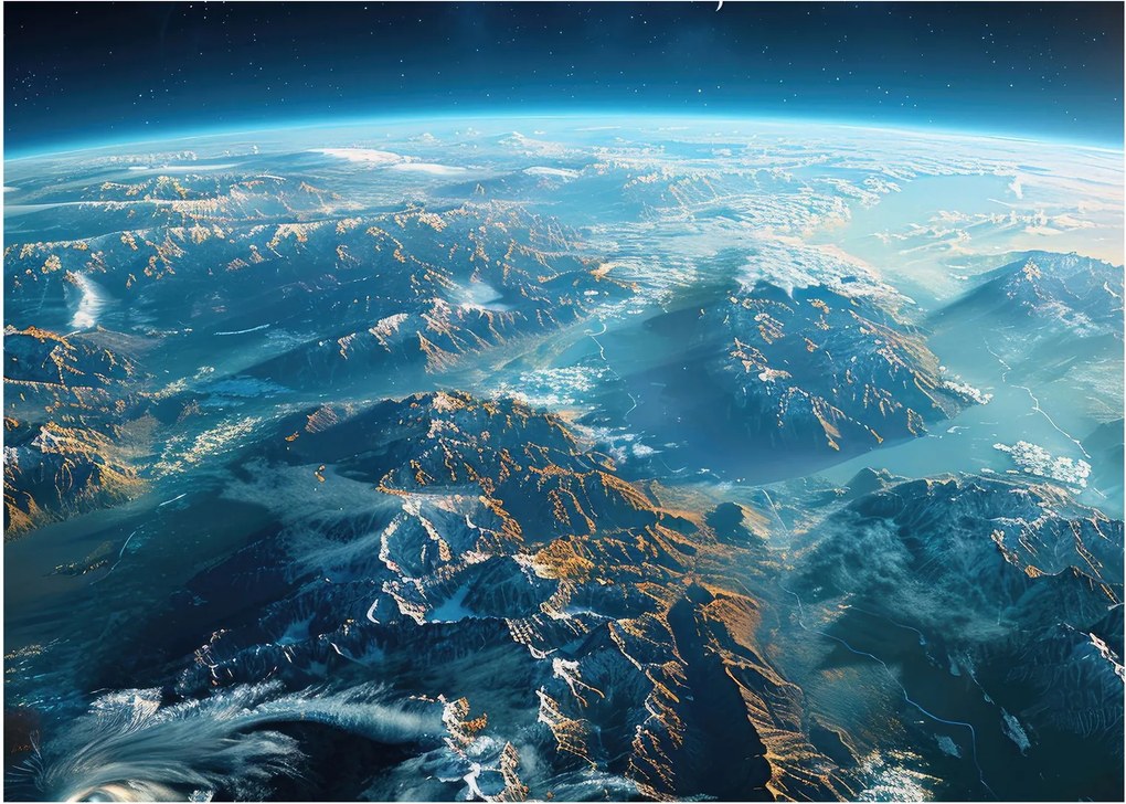 Obraz - Widok z kosmosu (70x50 cm)