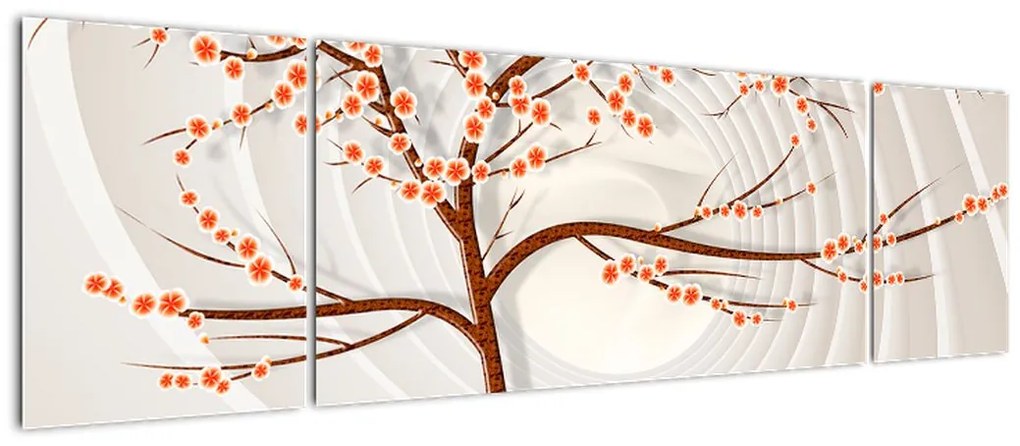 Obraz - Drzewo w nieskończoności (170x50 cm)