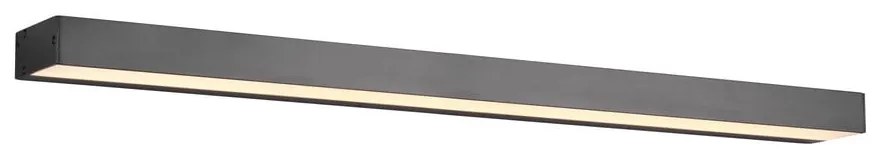 Kinkiet LED w kolorze matowej czerni (dł. 90 cm) Rocco – Trio
