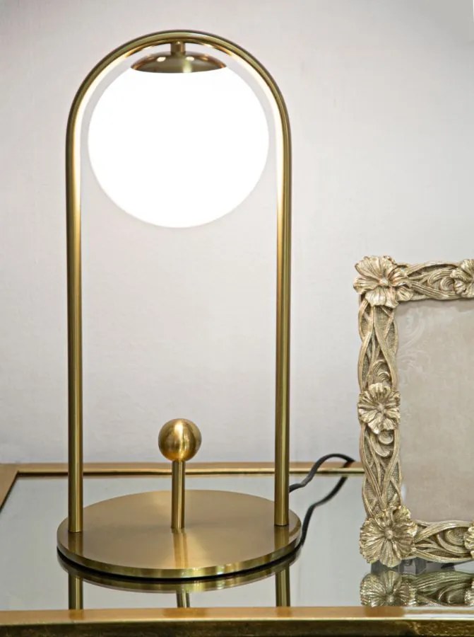 Lampa stołowa GLAMY ARC, 47 cm