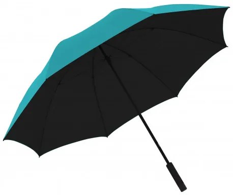 Knirps U.900 XXL TURQUOISE WITH BLACK - ultralekki parasol
