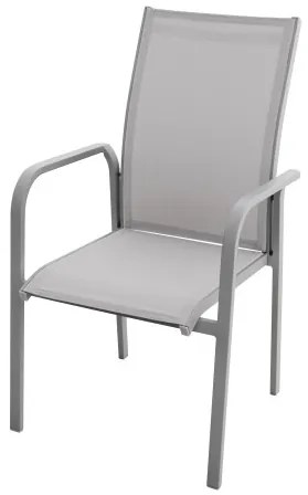 EXPERT PLUS AVERSA TEAK - 6-częściowy aluminiowy zestaw ogrodowy