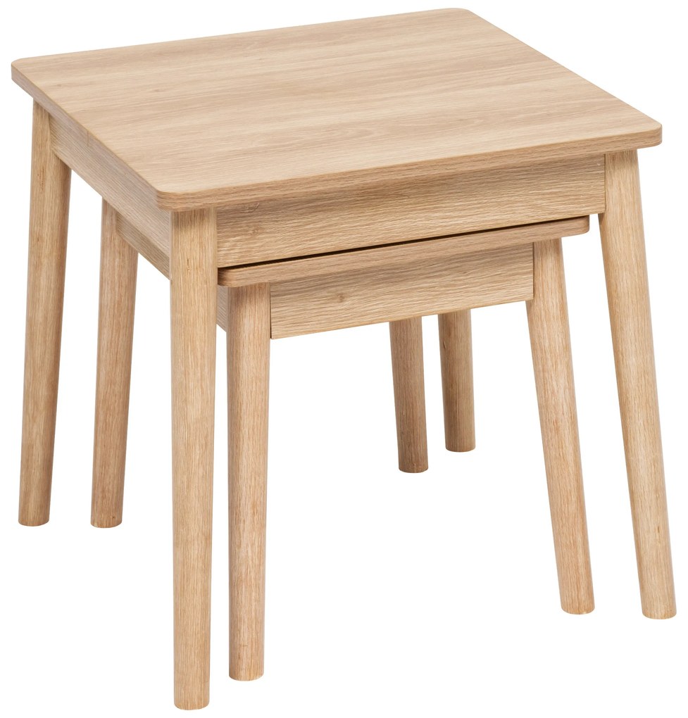 Zestaw stolików kawowych ABANA, 2 stoliki