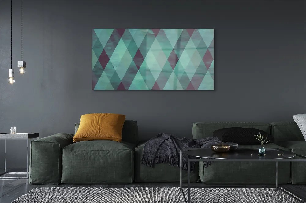 Obraz akrylowy Geometryczny wzór diamentów