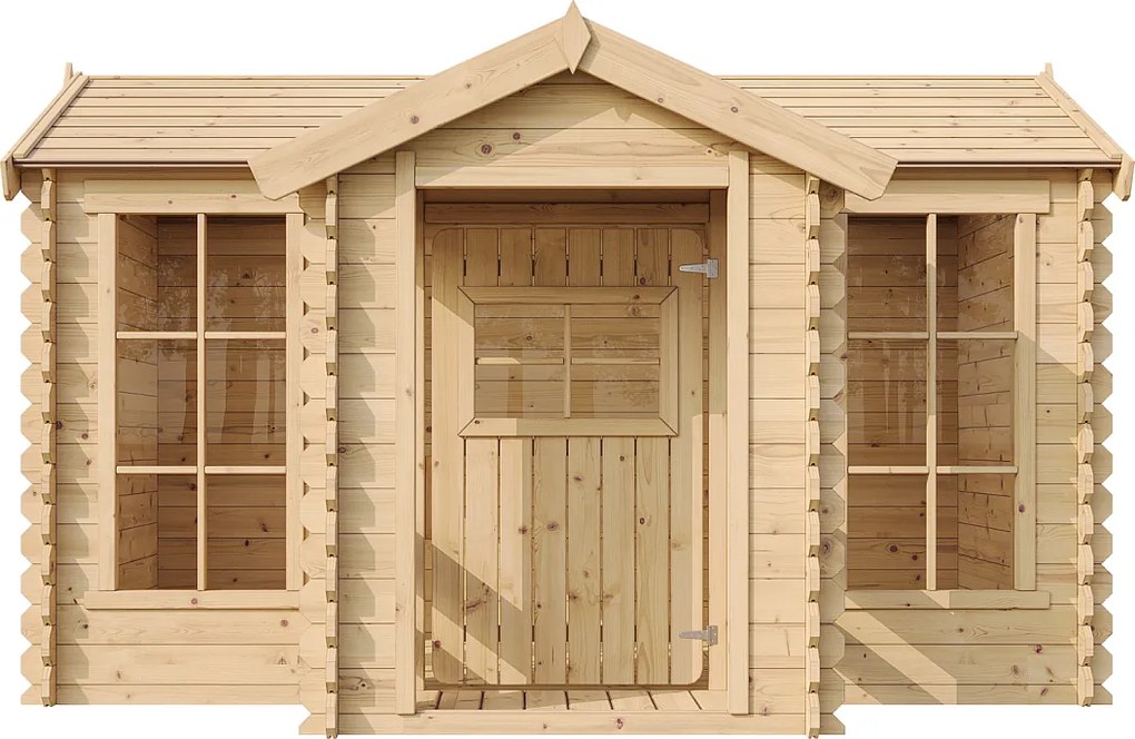 Drewniany domek ogrodowy dla dzieci - M520