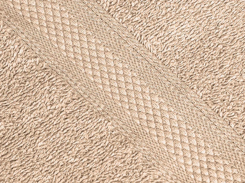 Ręcznik CLARYSSE ELEGANCE 60x110 cm piaskowy, 100% bawełna