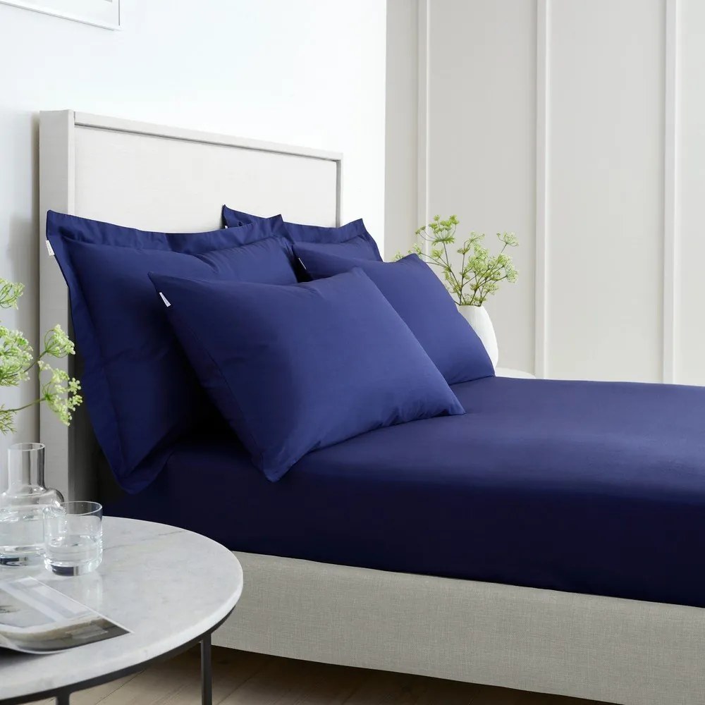 Poszewki na poduszki z perkalu bawełnianego zestaw 2 szt. 50x75 cm Cotton Percale – Bianca