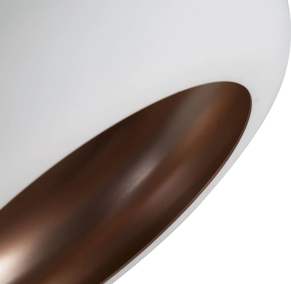 Lampa wisząca, biała, Ø 32 cm