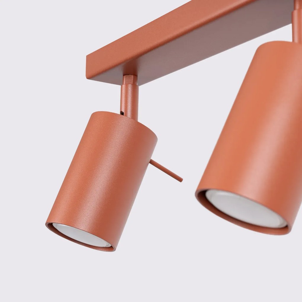 Listwa oświetleniowa RING 2 ochra czerwona SOLLUX LIGHTING