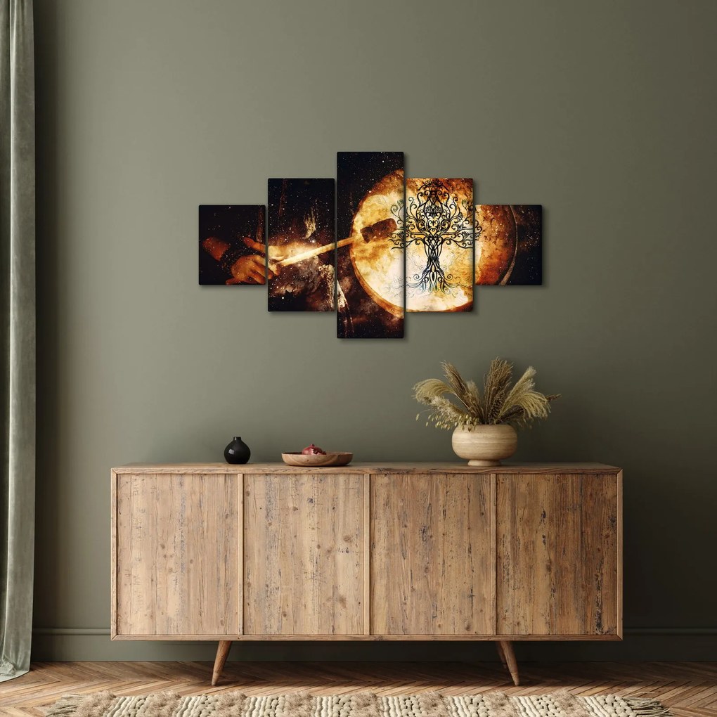 Obraz - Tajemnicze drzewo życia (125x70 cm)