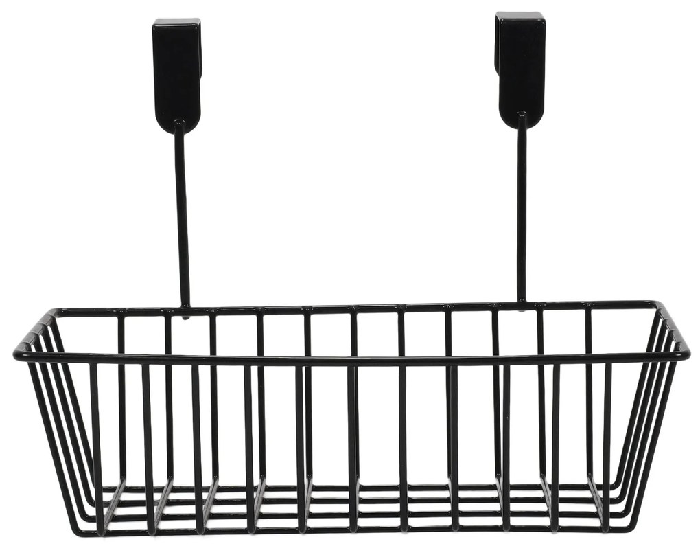 Metalowy koszyk do zawieszenia na drzwiach, 28 x 15 x 21 cm
