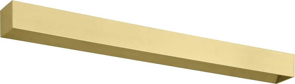 Nowoczesny kinkiet RETT - D?ugo?? 90 cm - 24W LED SMD - 2270lm -3K - góra i dó? - aluminium - matowe z?oto - IP20