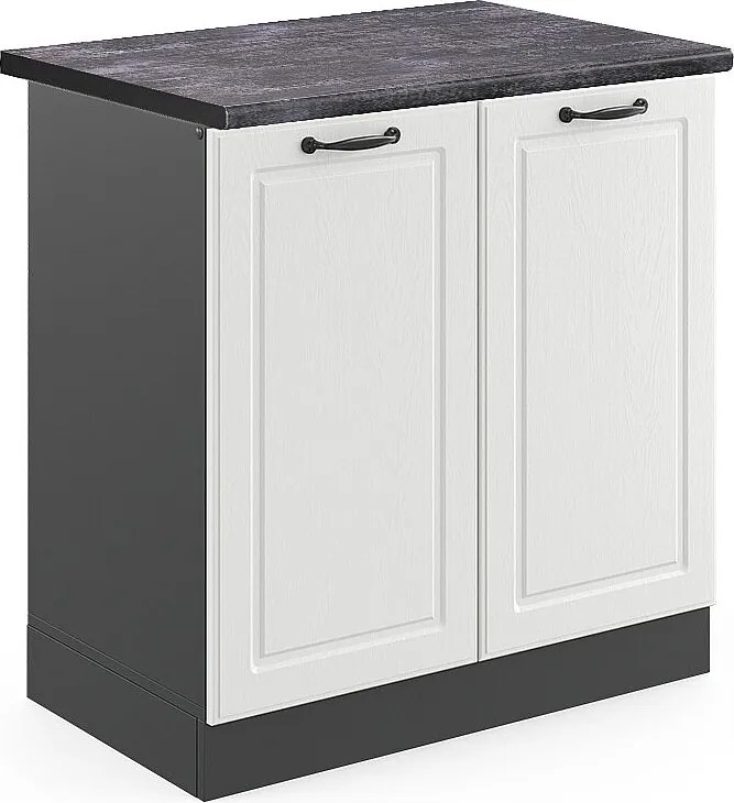 Szafka pod zlew biały domek wiejski 80x60x81.6 r-line