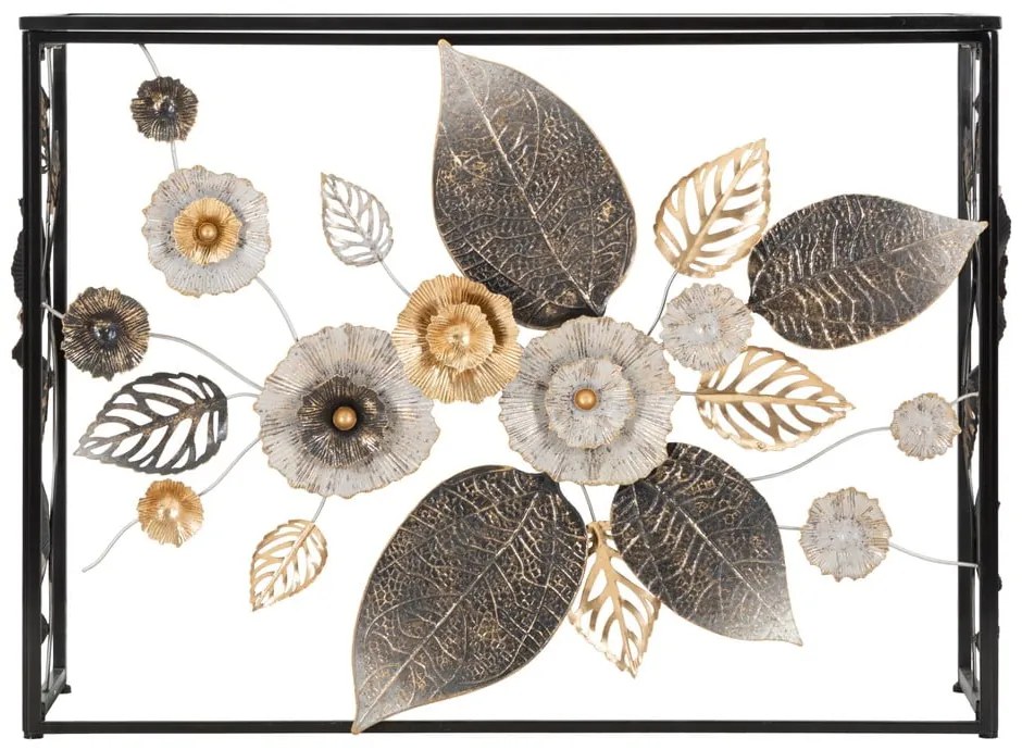 Czarna konsola 42x112 cm Glam Dark – Mauro Ferretti