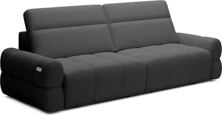 Sofa MATEO z funkcją RELAX i elektryczną regulacji siedziska tkanina PERFECT HARMONY 90 WERSAL