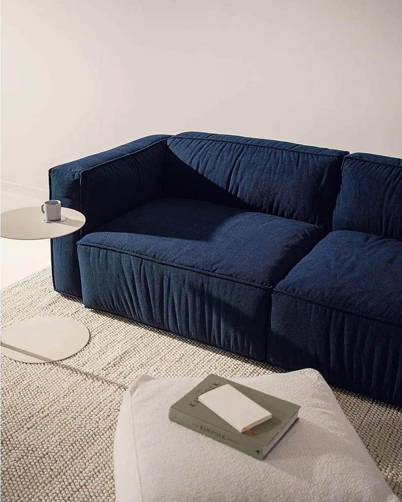 Sofa rozkładana Lobi 3-osobowa - z funkcją spania 140 x 190 cm, materiał sztruksowy