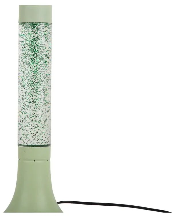 Zielona lampa stołowa ze szklanym kloszem (wysokość 37,5 cm) Astro Glittler – Leitmotiv