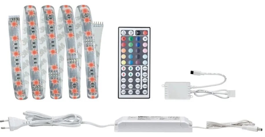 Paulmann 70674 -LED RGB/22W Taśma ściemnialna MAXLED 1,5 m 230V+ pilot zdalnego sterowania