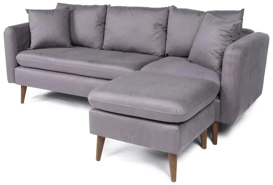 Jasnoszara sofa 215 cm Sofia – Balcab Home
