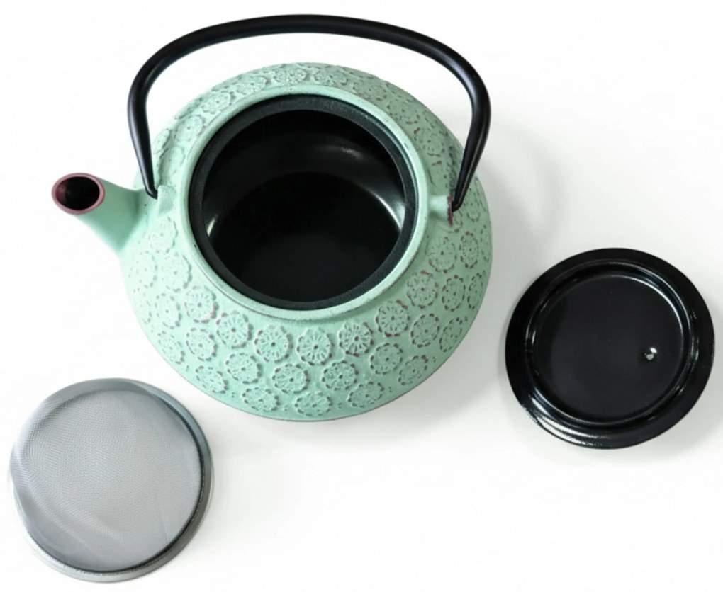 Czajnik żeliwny z zaparzaczem KUMO, 1000 ml