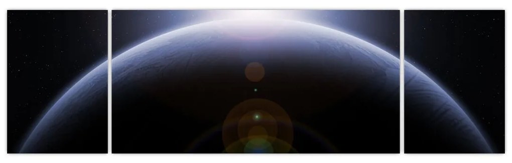 Obraz ciała kosmicznego (170x50 cm)