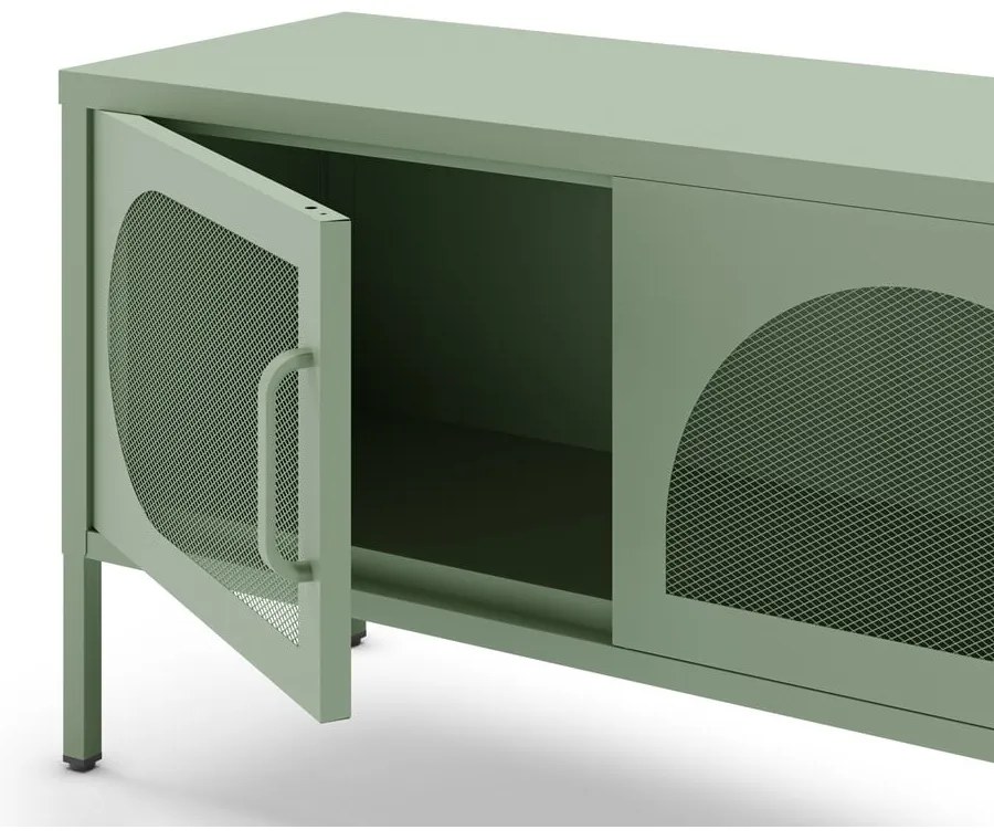 Miętowa szafka pod TV 180x50 cm Tayra – Marckeric