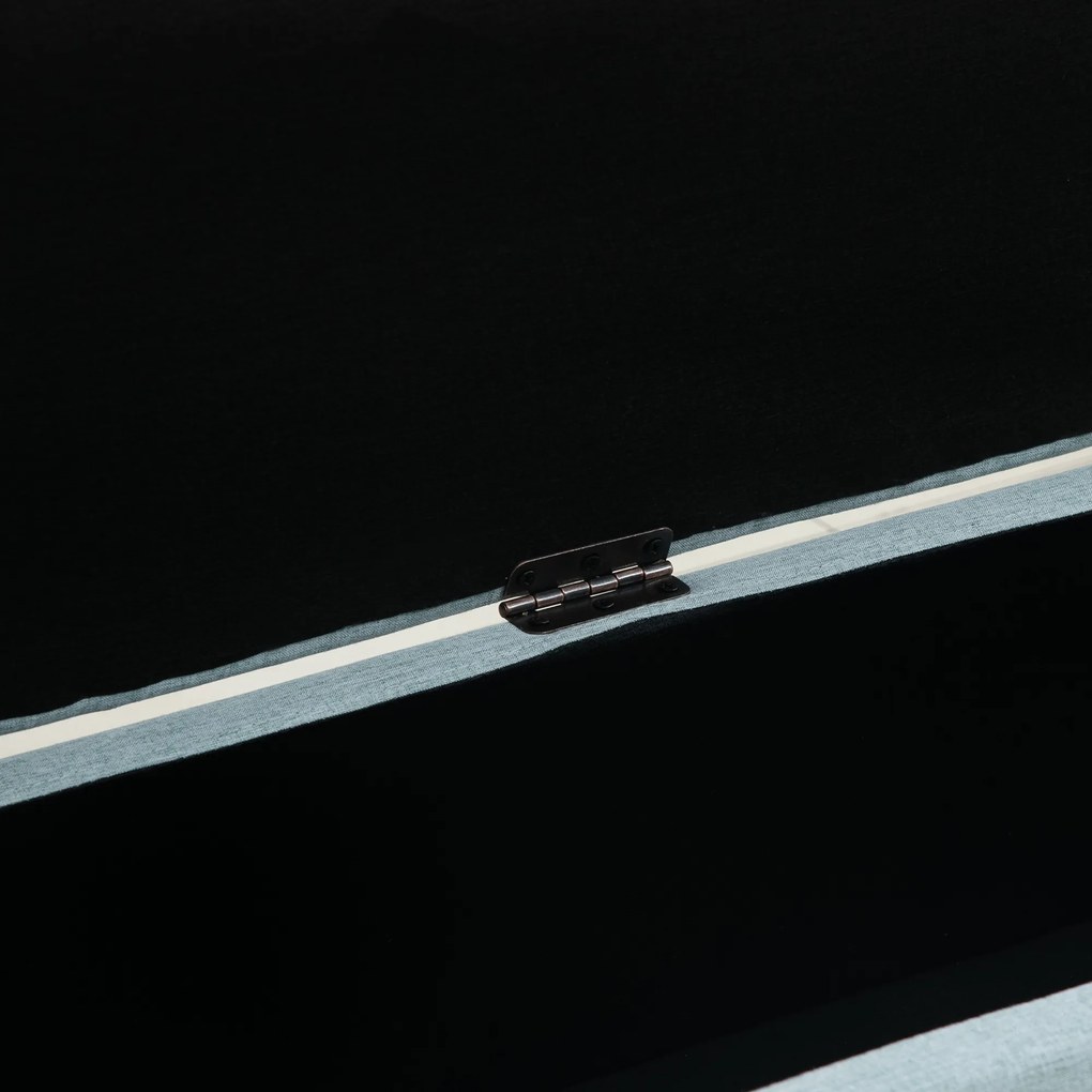 HOMCOM ławka tapicerowana pikowana 110 cm do przedpokoju sypialni salonu | Aosom PL