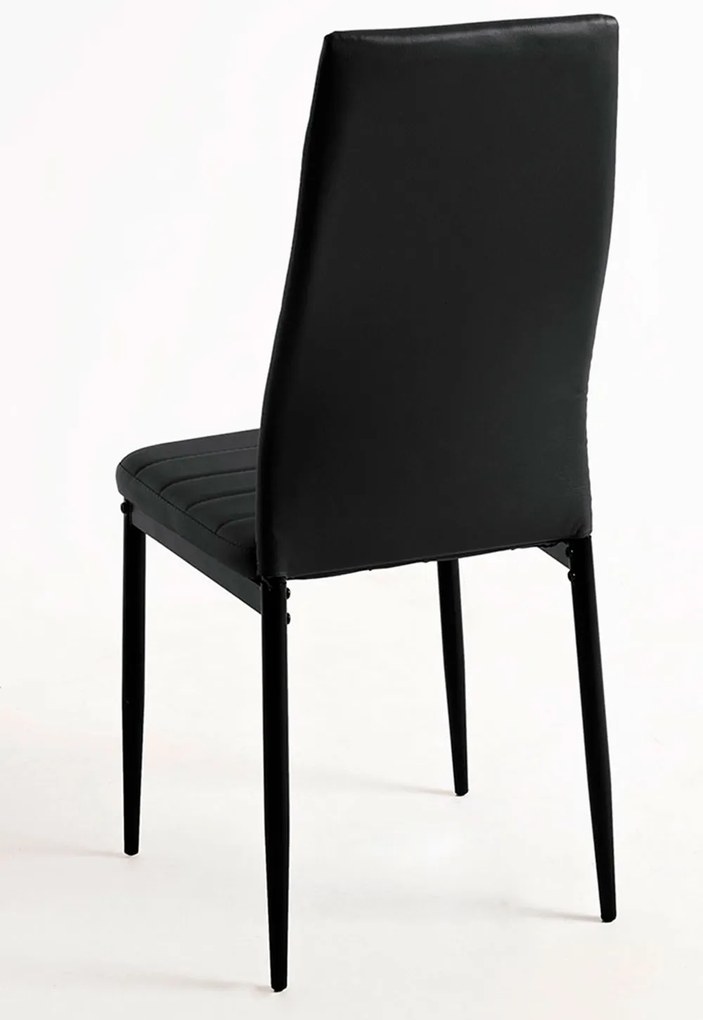 Pakiet 4 krzese Lauter ze sztucznej skóry