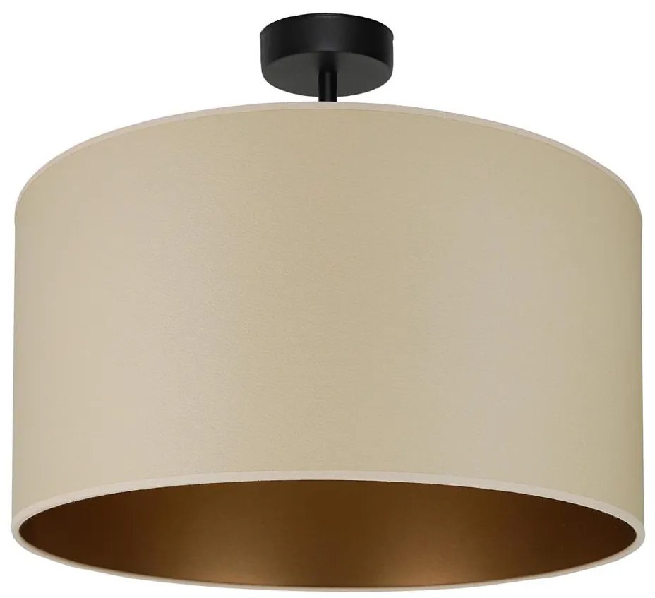 Brilagi - Lampa sufitowa OREGON ROLLER VEGE 1xE27/15W/230V pr. 45 cm beżowa