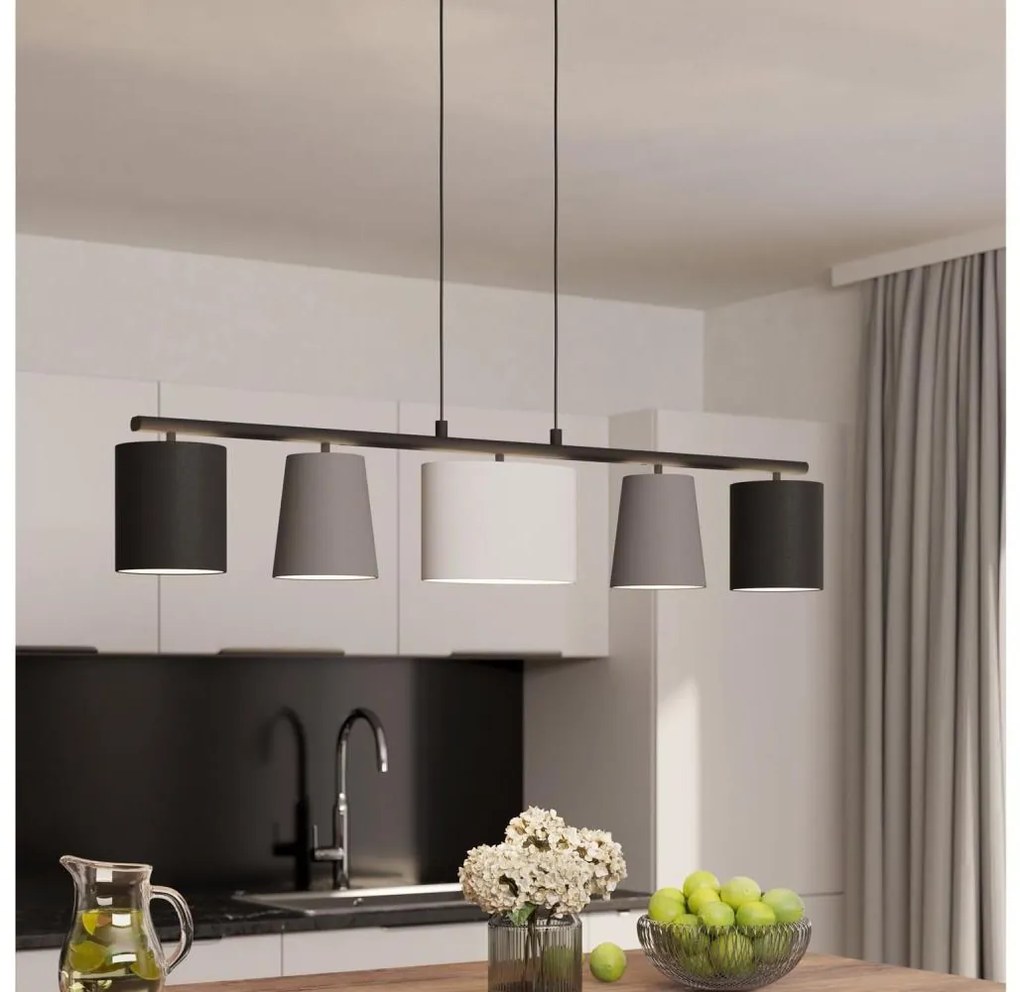 Eglo 98588 - Żyrandol na lince ALMEIDA 5xE14/25W/230V