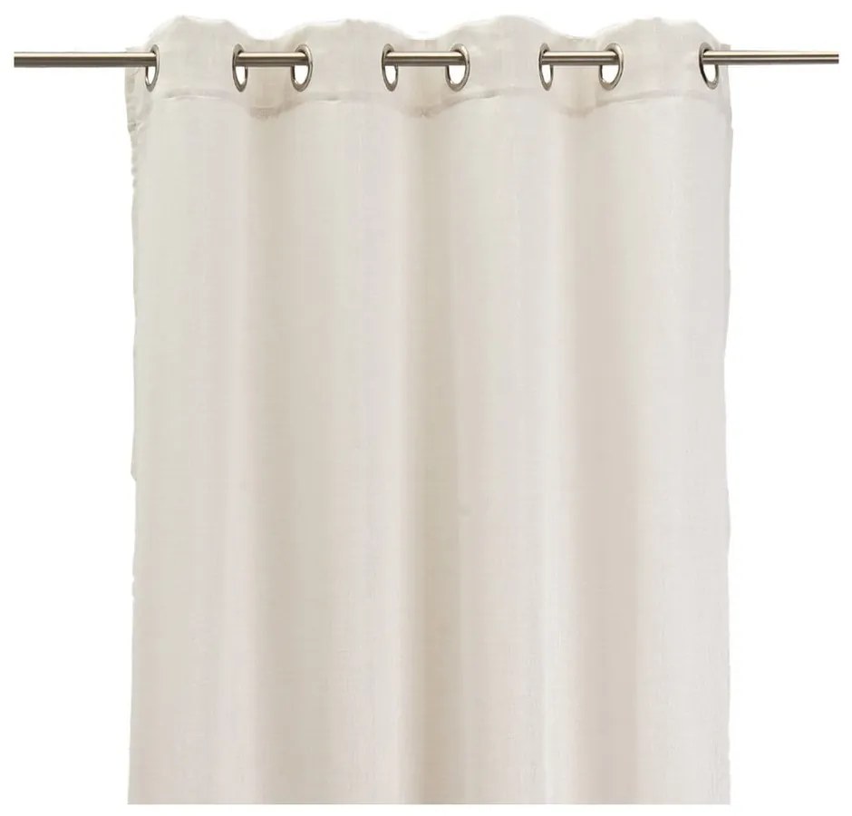 Zasłona żakardowa w beżowo-złotym kolorze 140x260 cm Lluvia – Casa Selección