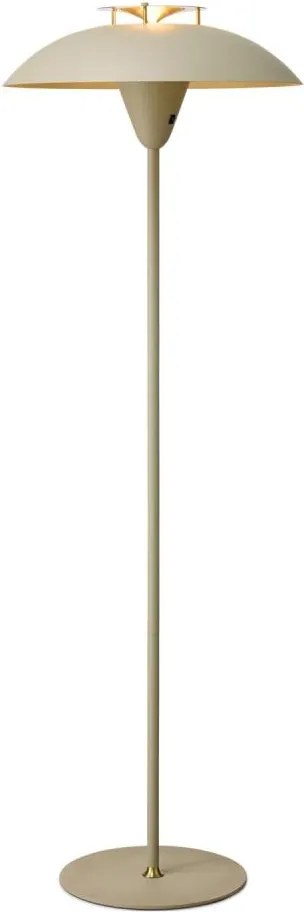 Halo Design 748990 - Lampa stojąca STEPP 1xE27/28W/230V beżowa/mosiądz