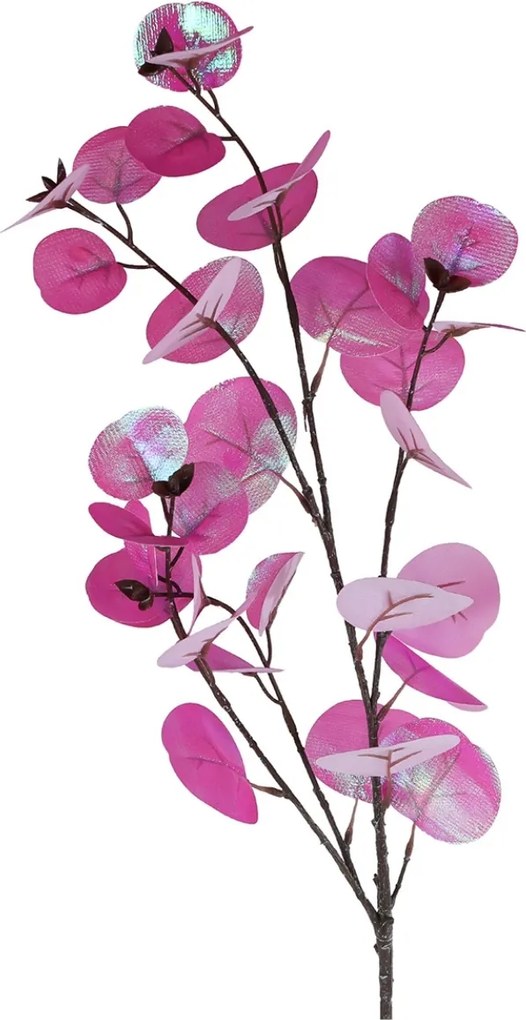 Sztuczny kwiat EUCALYPTUS 81 cm, fioletowy