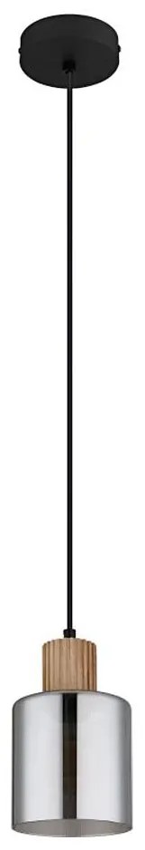 Globo 15768 - Lampa wisząca na lince ALEIDIS 1xE27/25W/230V śr. 12 cm