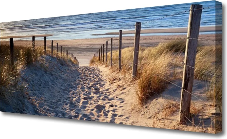 Obraz na płótnie Ścieżka prowadząca do Morza