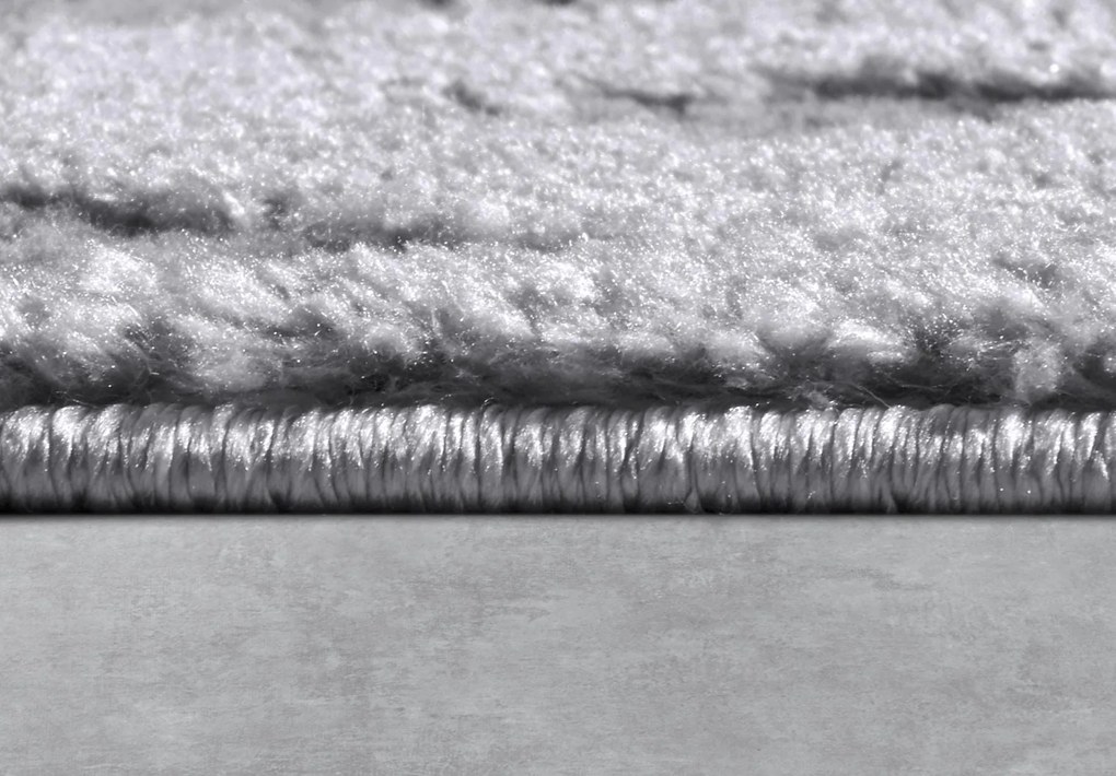 Dywan nowoczesny Gallery 3D Boho szary 200 cm x 280 cm