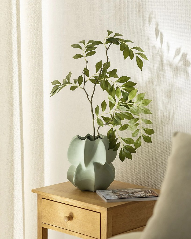 Wazon Petal Green 20x21 cm
