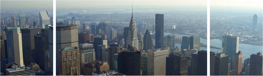 Obraz - Manhattan za dnia (170x50 cm)