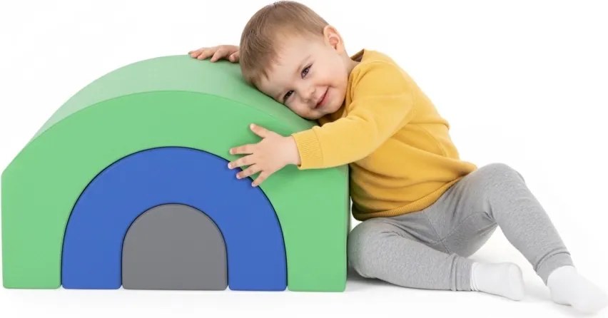 Piankowy zestaw modułowy do żłobka Playground H240-8