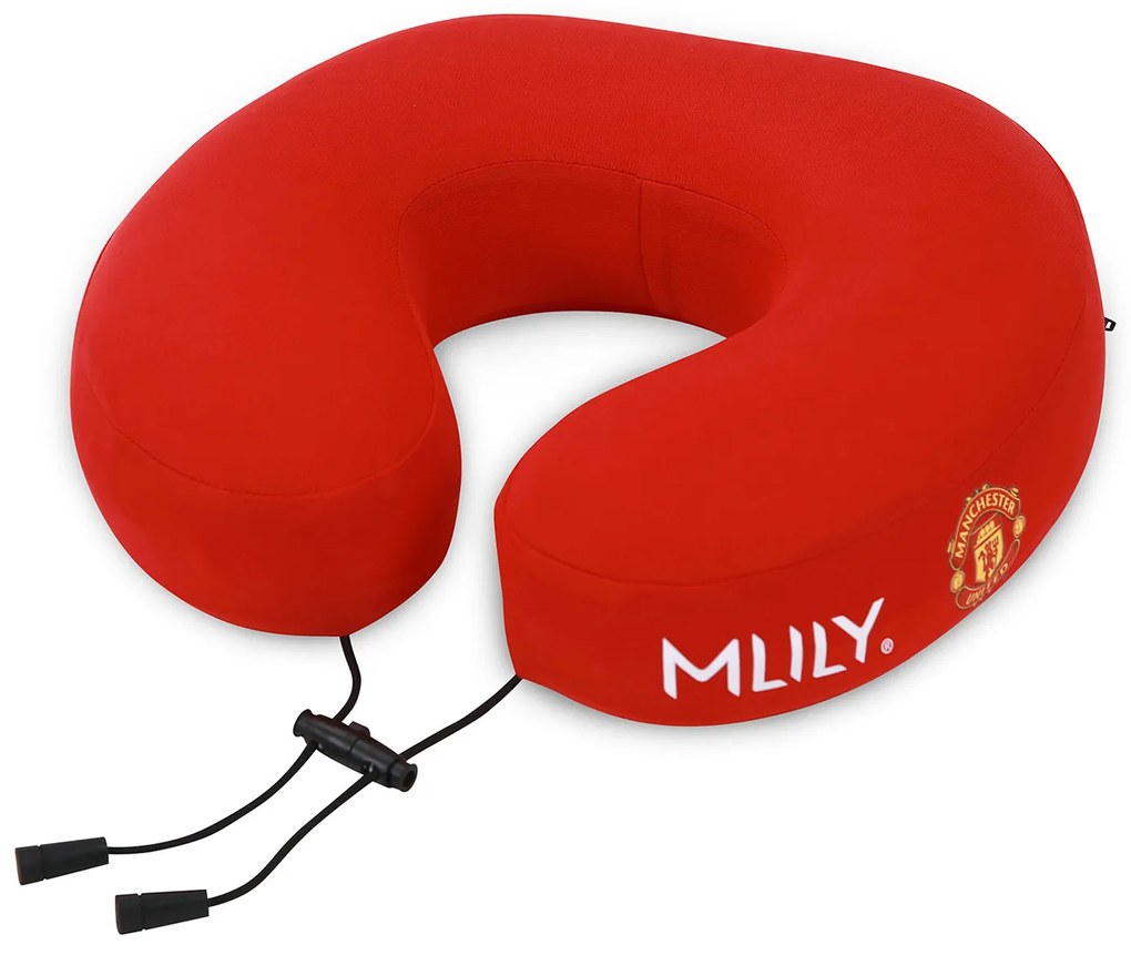 Poduszka podróżna MLILY Manchester United 34x29x10 cm
