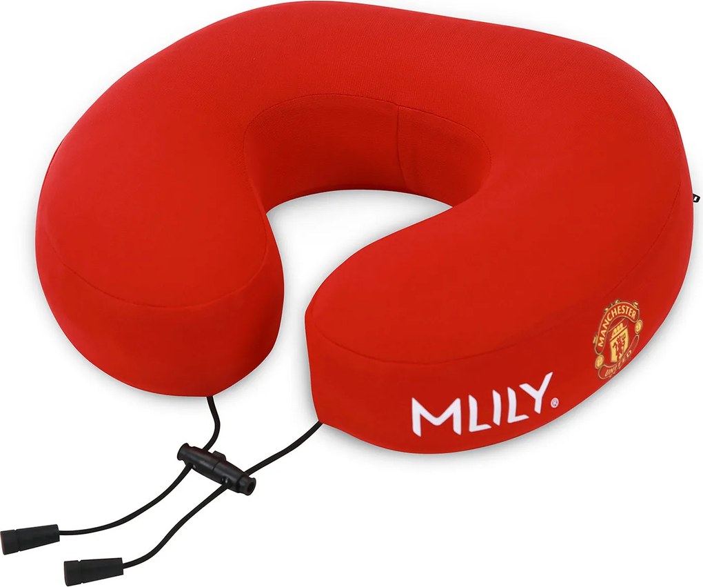 Poduszka podróżna z pianką memory  34x29x10 cm