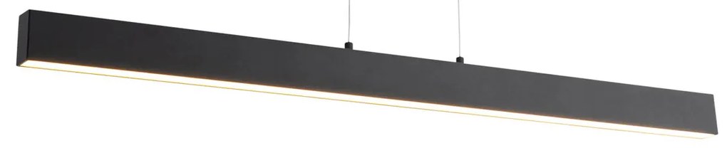 Lampa wisząca czarna zdiodą LED z3-stopniową regulacją jasności 2700–4000K zprzełącznikiem DIP – Keane Nowoczesny Oswietlenie wewnetrzne