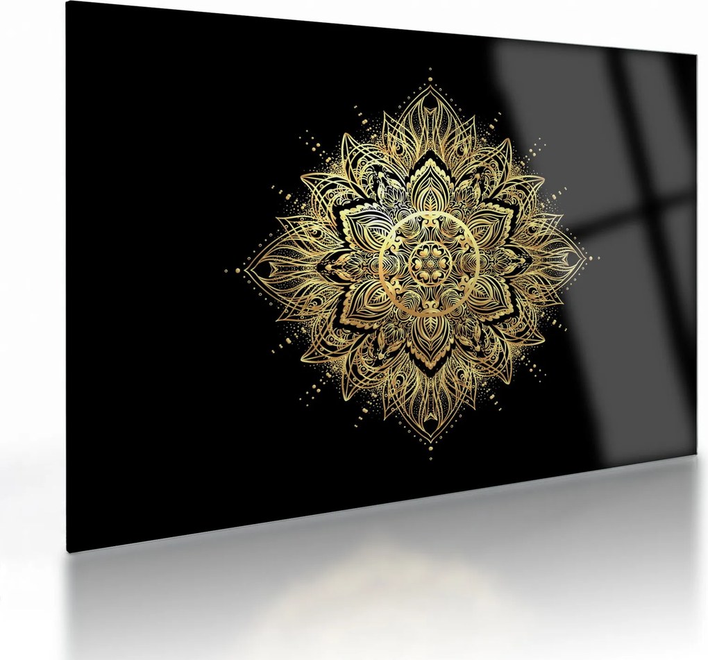 Obraz na szkle - Mandala bogactwa (70x50 cm)