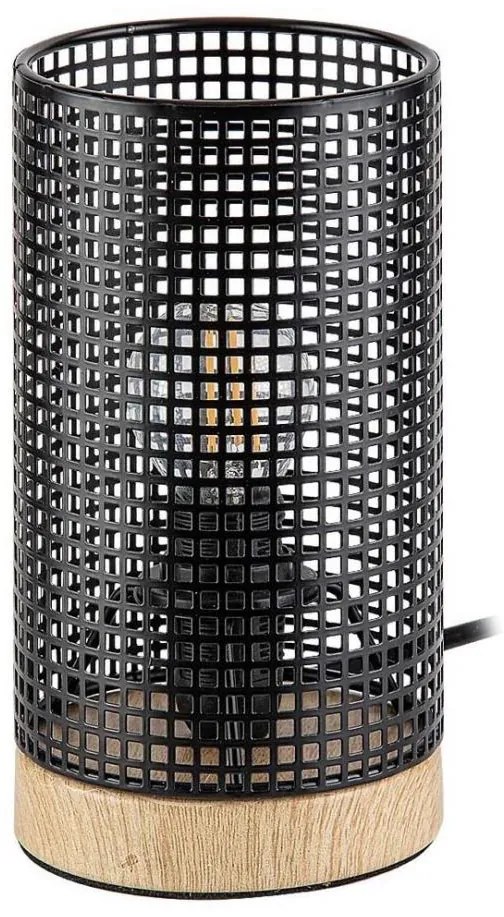 Rabalux 3180 - Lampa stołowa BOOGIE 1xE14/25W/230V buk