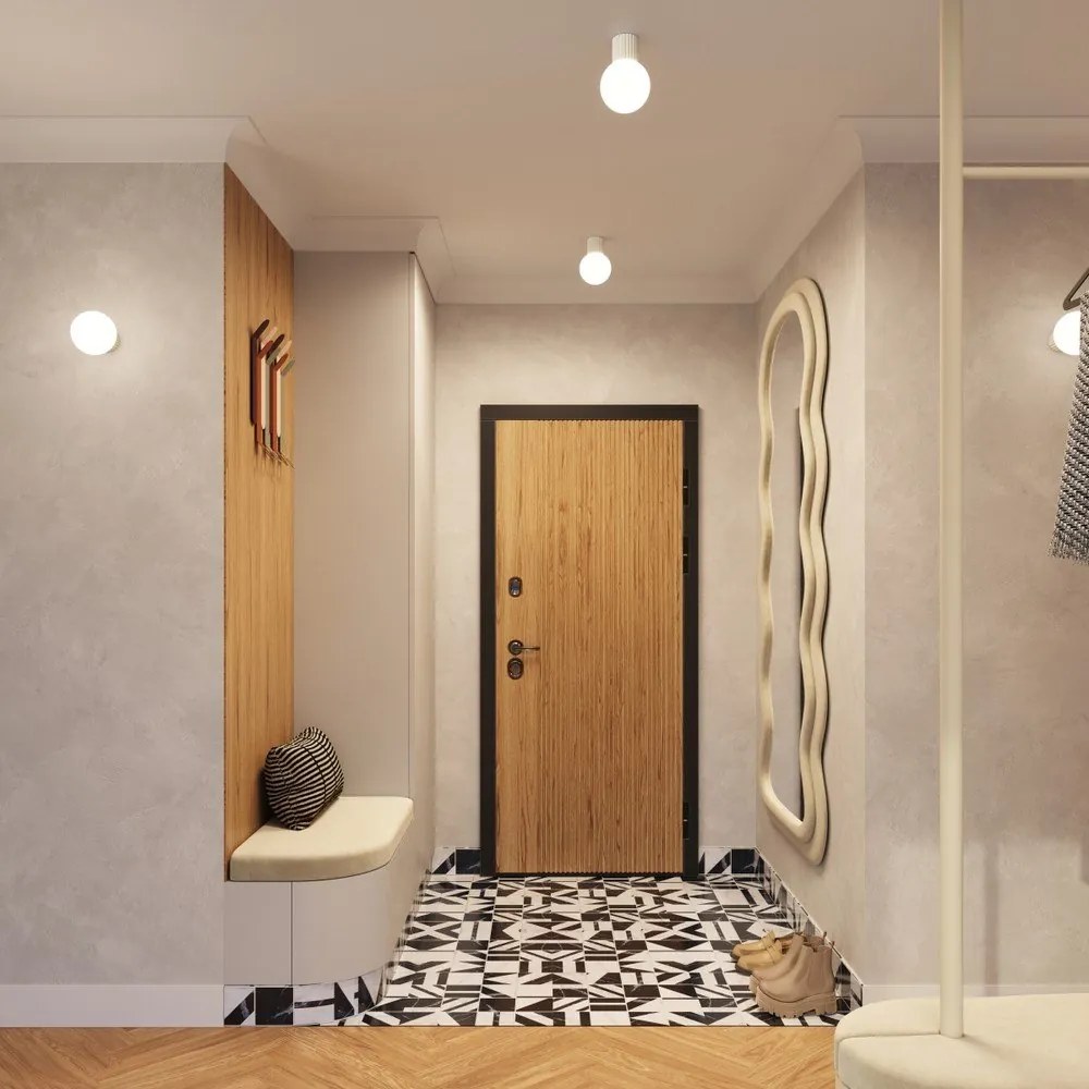 Kremowa lampa sufitowa ze szklanym kloszem ø 12 cm Orbital – Sollux