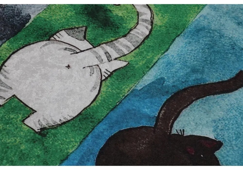 Dywaniki łazienkowe zestaw 2 szt. 60x100 cm Gatto Carino – Foutastic